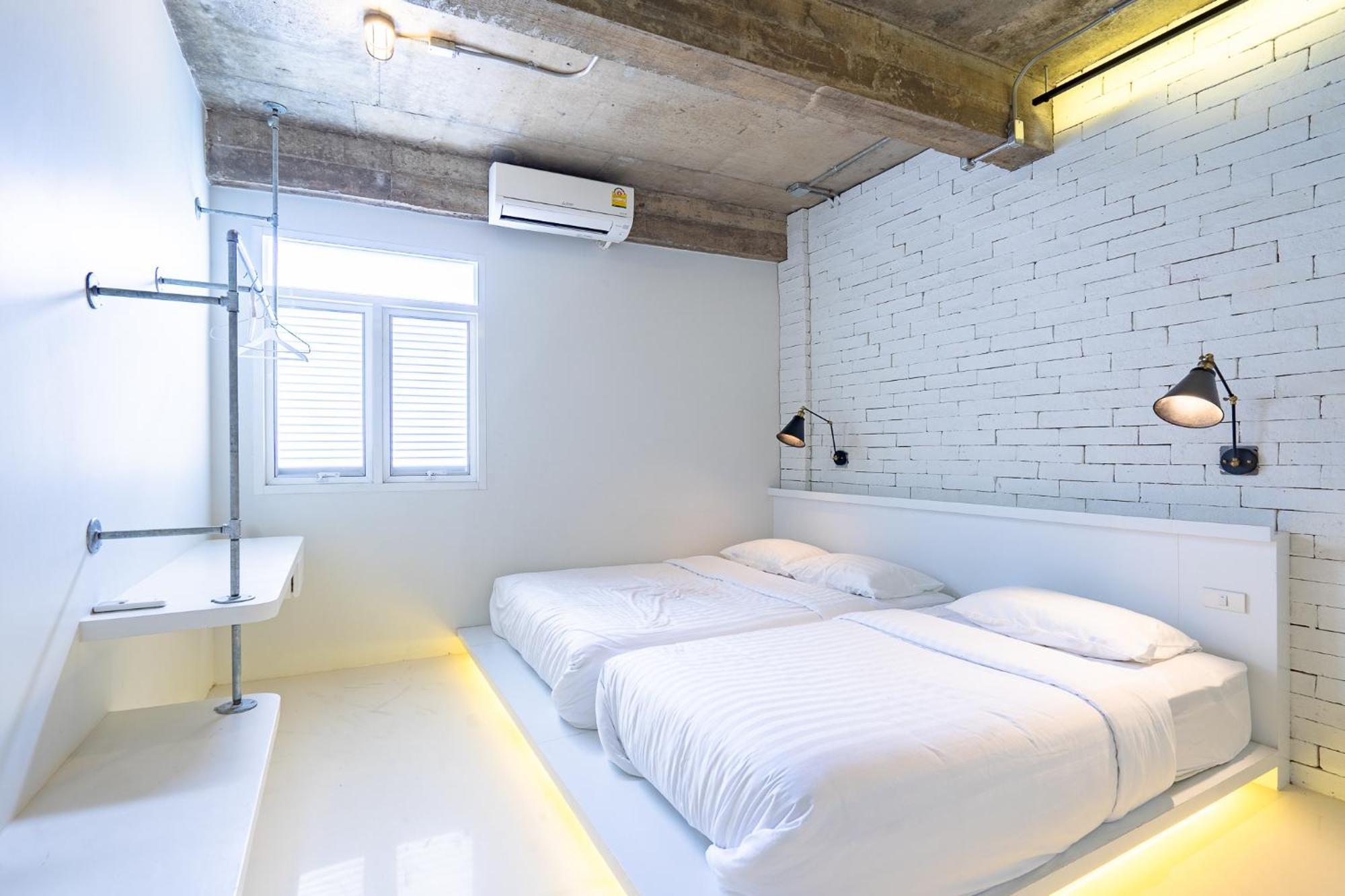 Siam Plug In Hostel Bangkok Szoba fotó