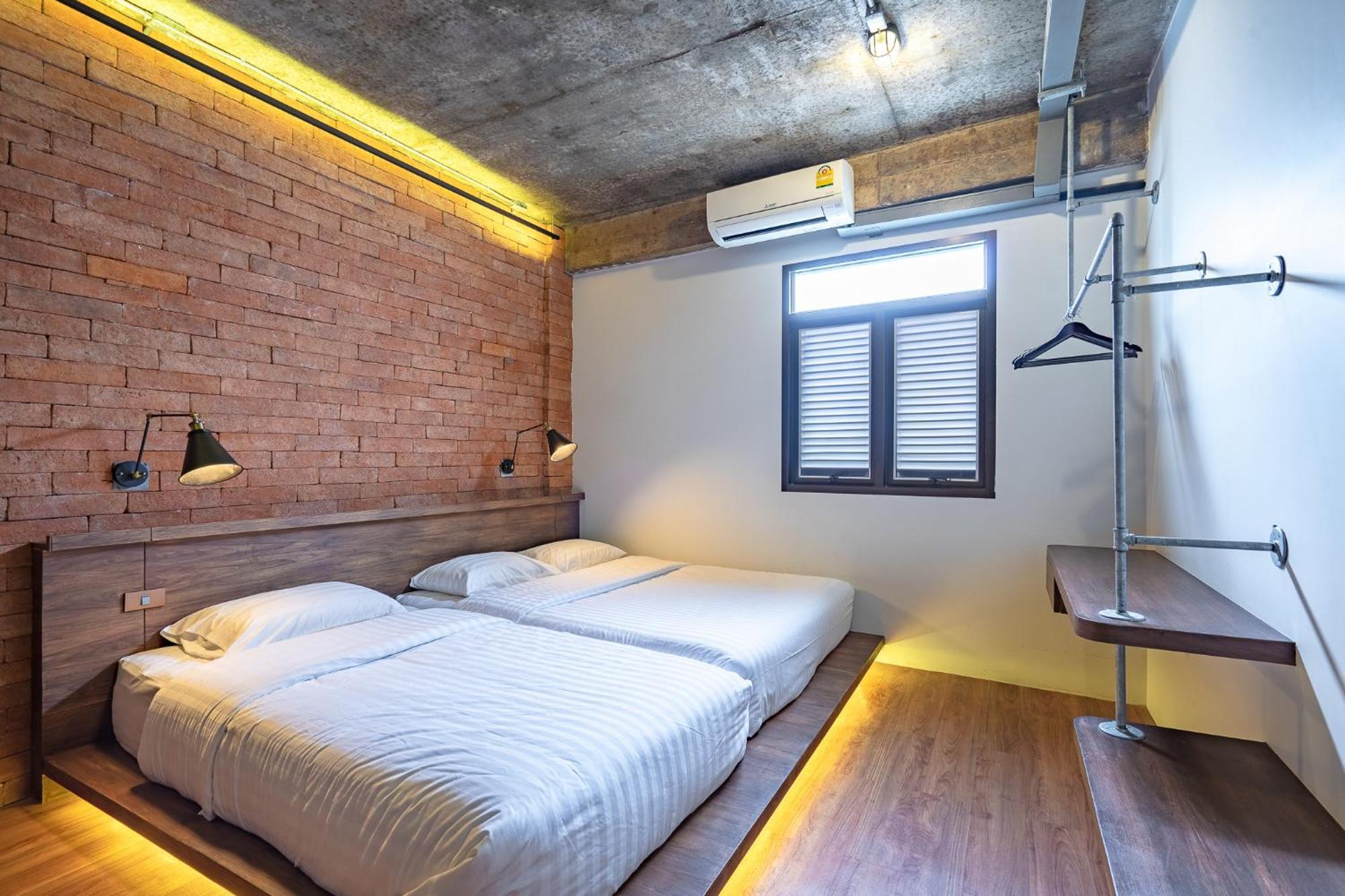 Siam Plug In Hostel Bangkok Szoba fotó